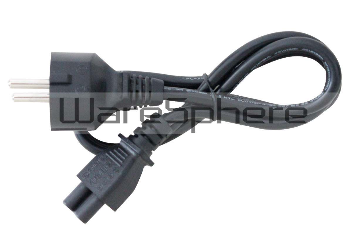 Power Cord for Dell Laptop H718C Europe 250V 2PIN Plug 0.8m 2.6ft