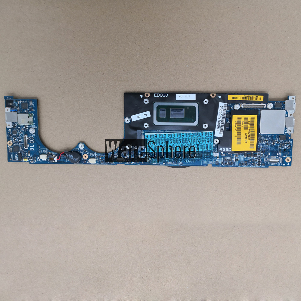 Motherboard System Board Intel I7-8550U 1.6GHz 8GB for Dell XPS 13 9370 LA-E671P