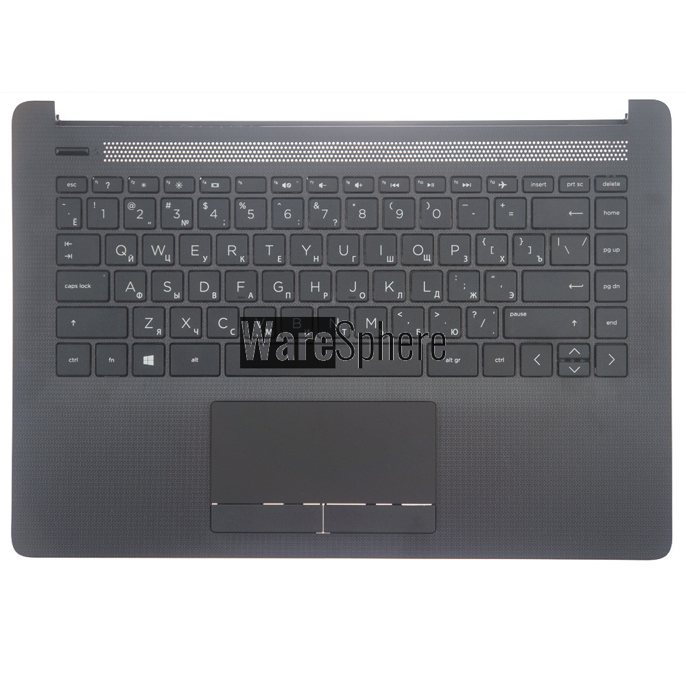 Top Cover Upper Case for HP 14-CM Palmrest with Keyboard Touchpad L23239-251 Black RU