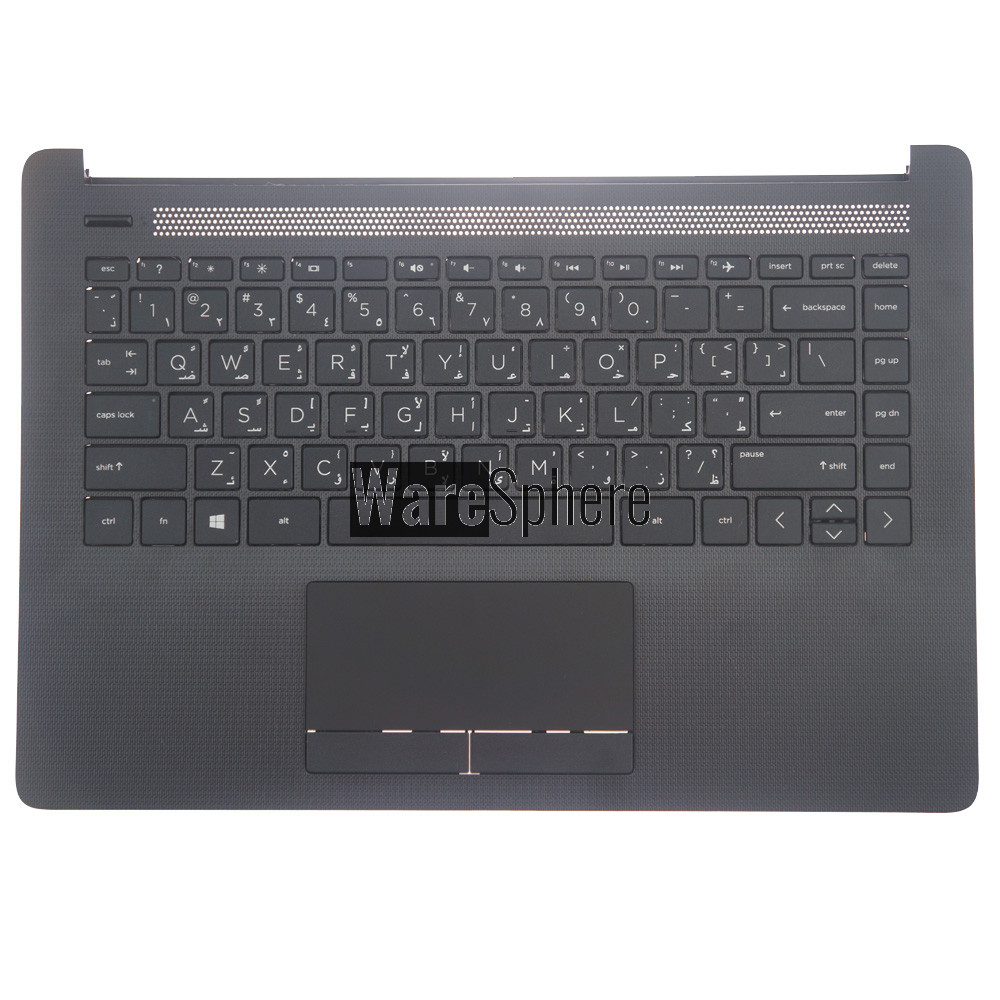 Top Cover Upper Case for HP 14-CM Palmrest with Keyboard TouchpadL23239-171 Black ARA