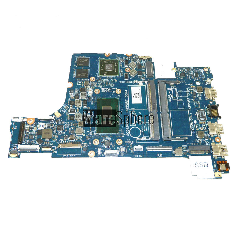 Motherboard System Board Intel  i5-8250U DDR4  with Discrete Nvidia Graphics N7Y27 0N7Y27 for Dell Inspiron 15 5570 5770 7570 LA-F115P