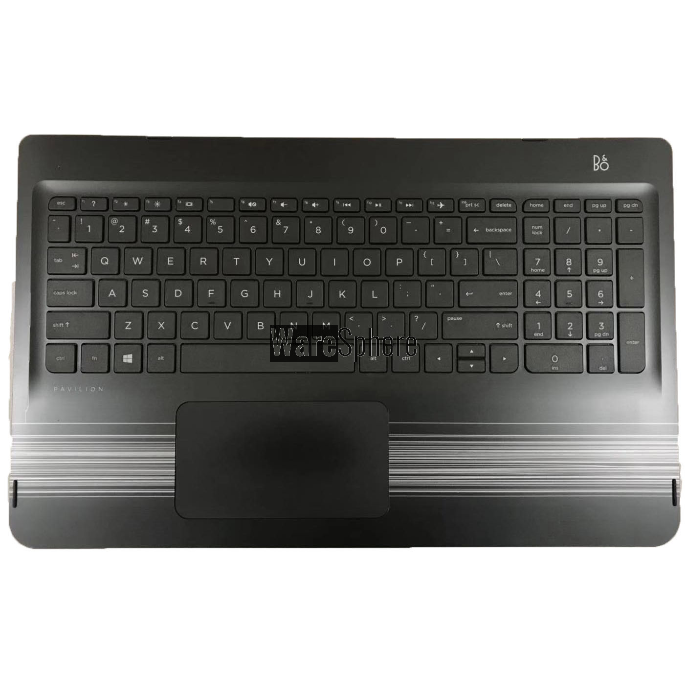 Top Cover Upper Case For HP Pavilion X360 15-BK 15T-BK With Nonbacklit keyboard 862648-001