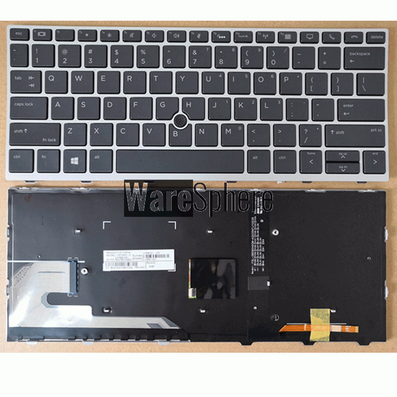 Backlit Keyboard for HP Probook 735 G5 830 G5 836 G5 L13697-001US