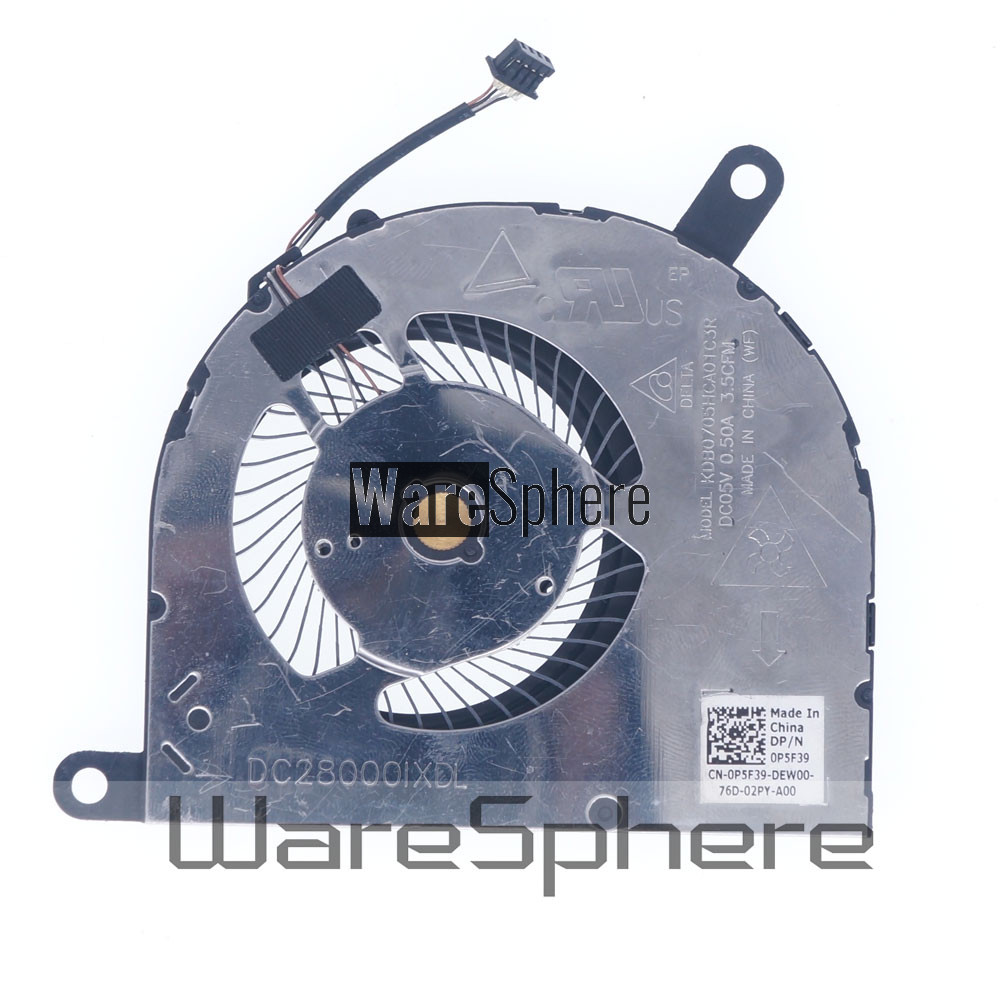 CPU Cooling Fan For Dell Vostro 3400 3500 0P5F39 P5F39 DC28000IXDL