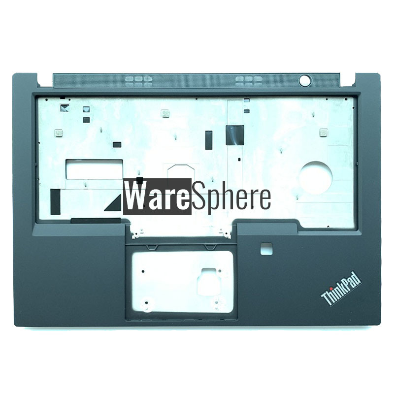 Top Cover Upper Case for Lenovo ThinkPad T490 T495  P43s Palmrest with Fingerprint Hole 02HK957 Black