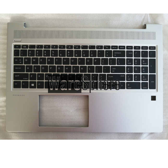 Top Cover Upper Case for HP Probook 15 450 G6 Palmrest L45091-001 Silver