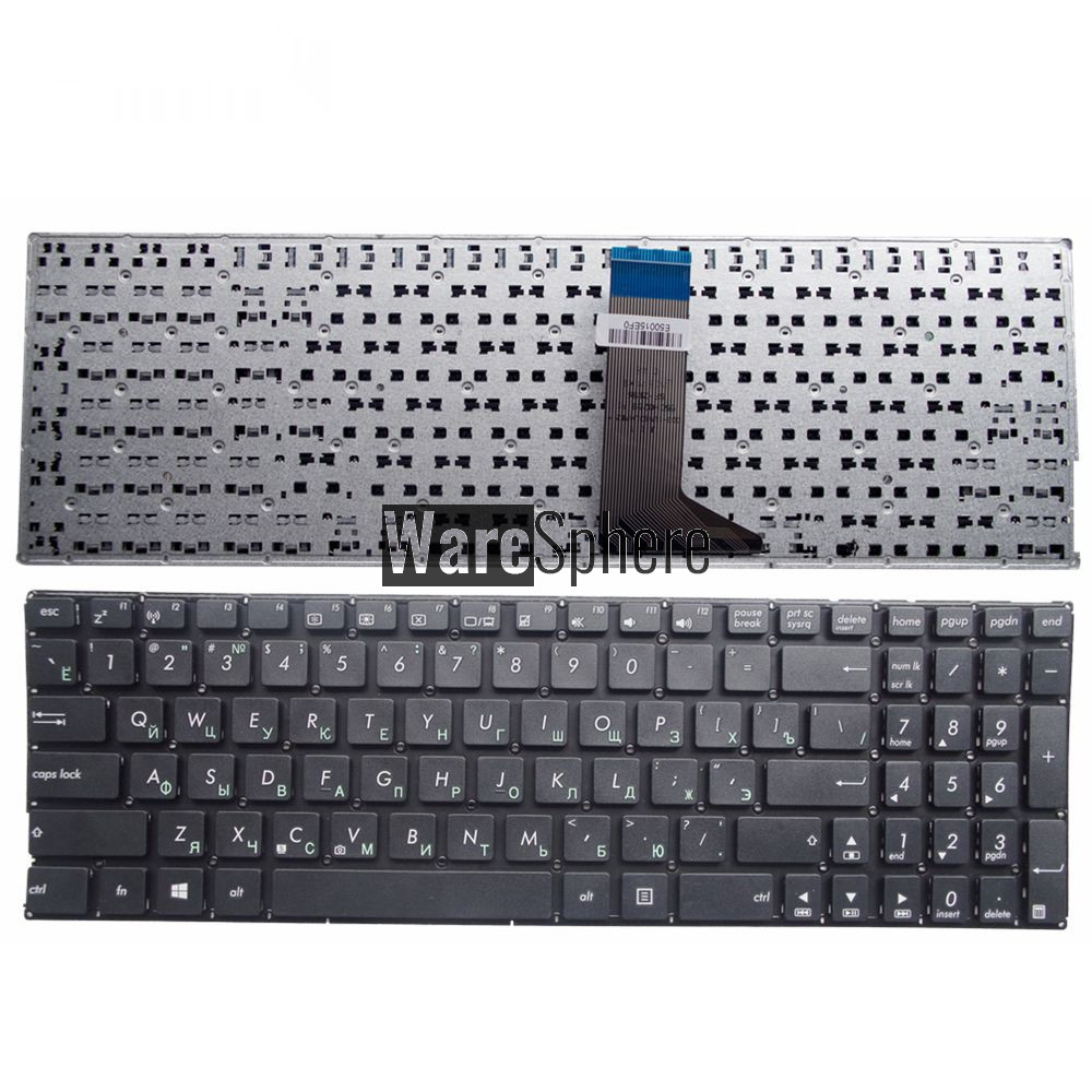 RU BLACK NEW russian laptop Keyboard for ASUS A553 A553M A553MA D553M D553MA X503M X503MA R515M R515MA X554LA black 