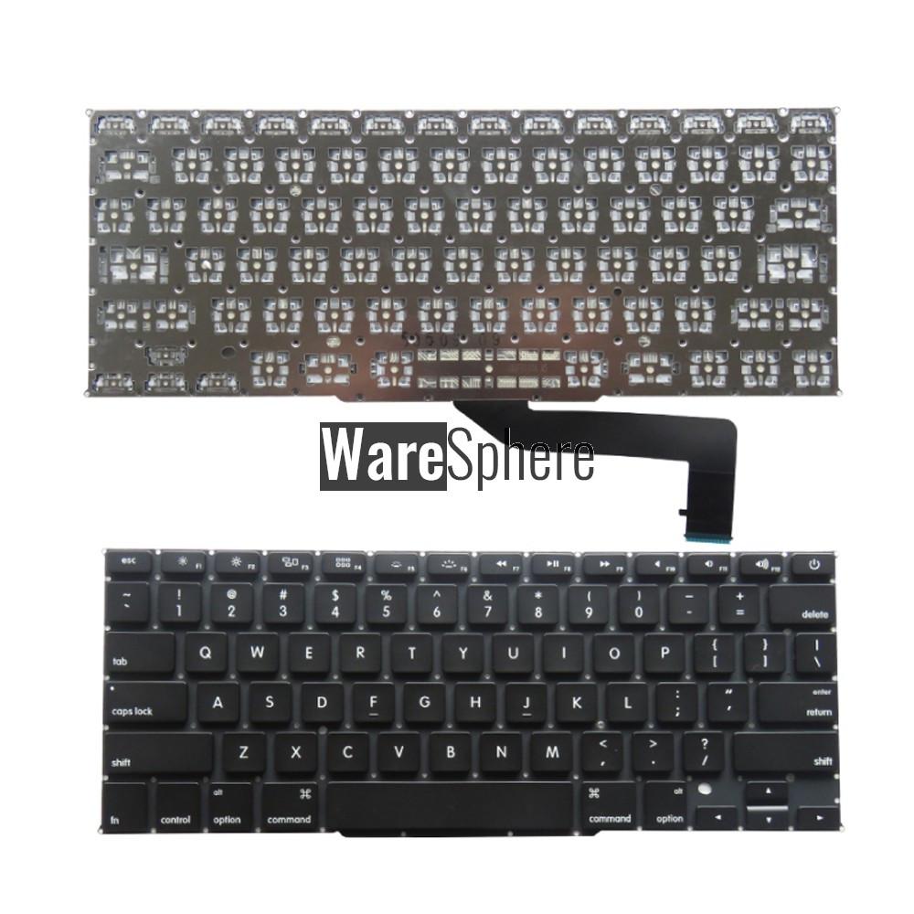 US Keyboard For Macbook 15 A1398 ME663 MGXA2 MGXC2  Pro MC975 MC976 ME664 ME665 ME293 ME294