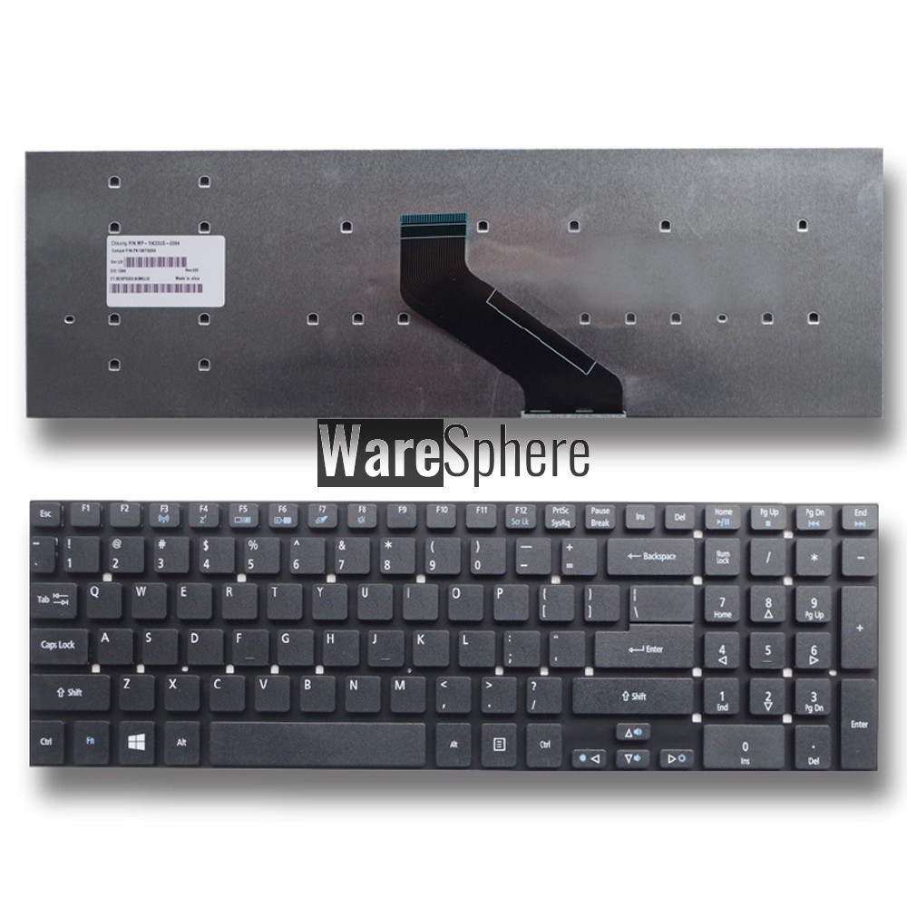 US Laptop Keyboard for Acer Aspire E1-522 e1-510 E1-530 E1-530G E1-572 E1-572G E1-731 E1-731G 