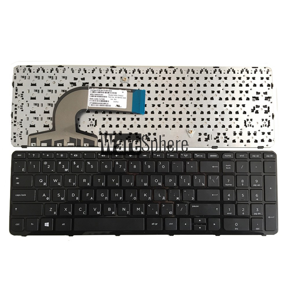 Russian laptop Keyboard for HP Pavilion 15-G 15-g019sr 15-g021er 15-g021sr 15-g023er 15-n204sr 15-n205sr 15-n206sr RU 