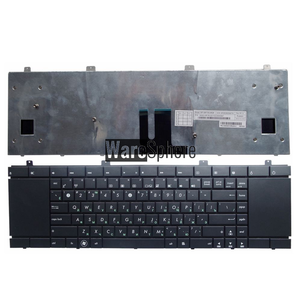 russian laptop Keyboard for ASUS NX90 NX90J NX90JN NX90JQ NX90SN A32 series RU BLACK  