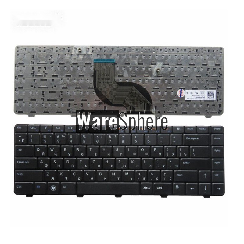 russian Laptop Keyboard for Dell N4010 N4020 M4010R N4030 N5020 N5030 M5030 RU black keyboard