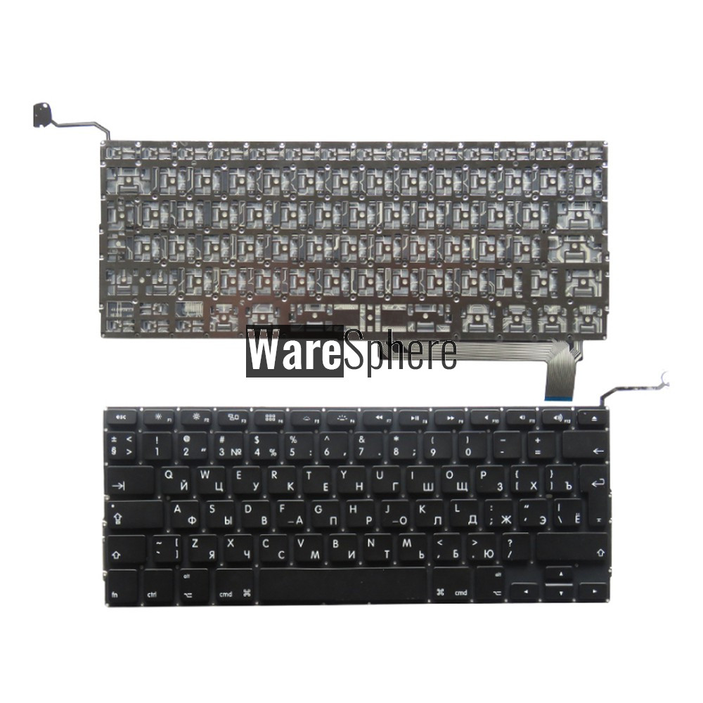 New FOR Macbook Pro 15 A1286 MB985 MB986 MC371 MC372 MC373 MC721 MC723 MD103 MD104 Ru 2009-2012 russian Laptop keyboard 