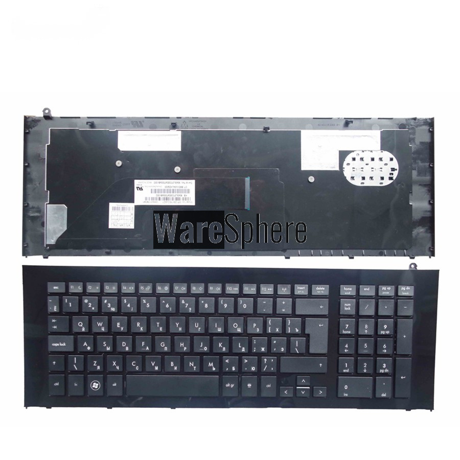 RU Laptop keyboard for HP ProBook 4720 4720S 90.4GL07.S0R With Frame Black V112130BS1 