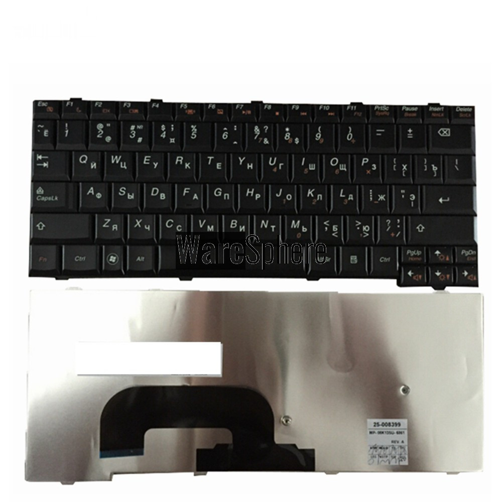 russian laptop keyboard for LENOVO  Ideapad S12 K23 K26 N7W series RU MP-08K13SU-6861 