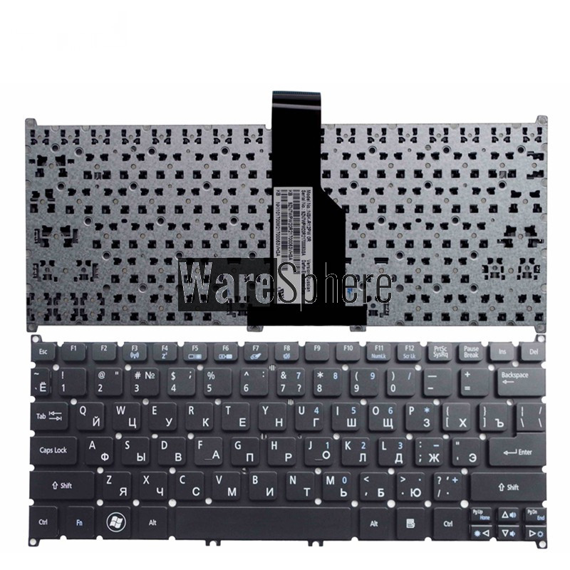 RU keyboard for Acer Aspire V5 V5-123 V5-131  S3-331 Aspire One AO725 AO756  NOTEBOOK BLACK without frame  