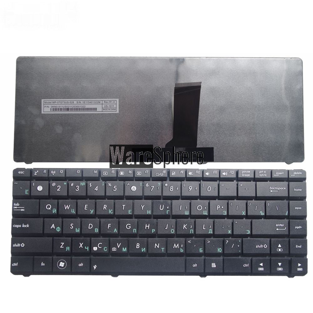 RU Laptop keyboard for ASUS X45A X85V X45C X45U X45VD X45VD1 K43S K42JZ X43B U41J K42D U31S