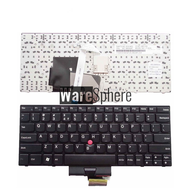 New for Lenovo Thinkpad IBM E220 E130 E135 X121 X130 X131 X121E X130E E120 X131e X140e English laptop keyboard US