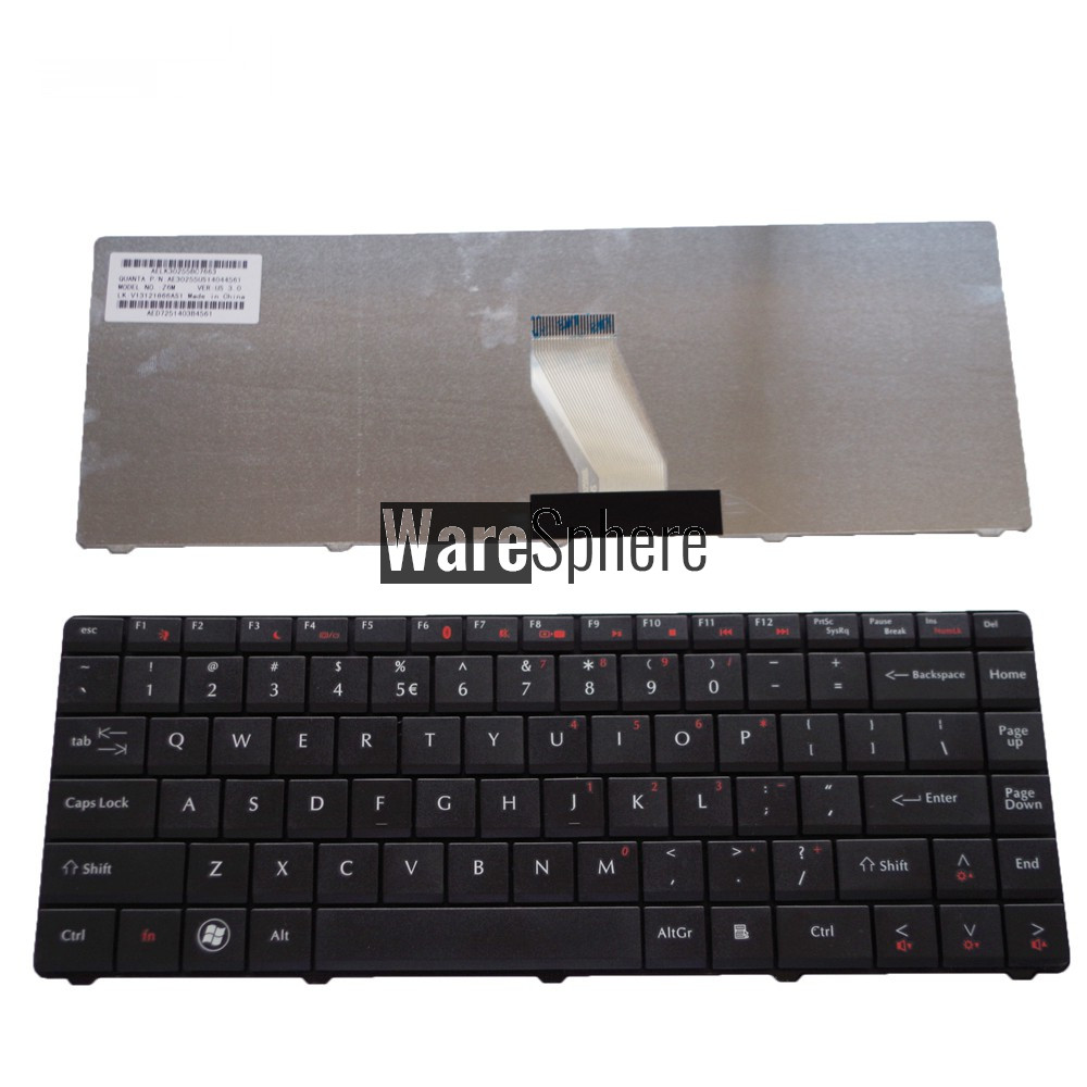 New Laptop keyboard for Acer Aspire 4332 4732 4732Z  eMachines D525 D725 for GATEWAY NV40 NV42 NV44 NV48 NV4800 Black US 