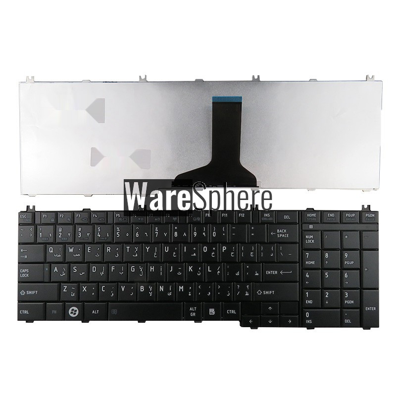 C650 Arabic NEW for Toshiba Satellite C655 C655D C660 L650 L655 L670 L675 L750 L755 laptop keyboard AR black keyboard NEW