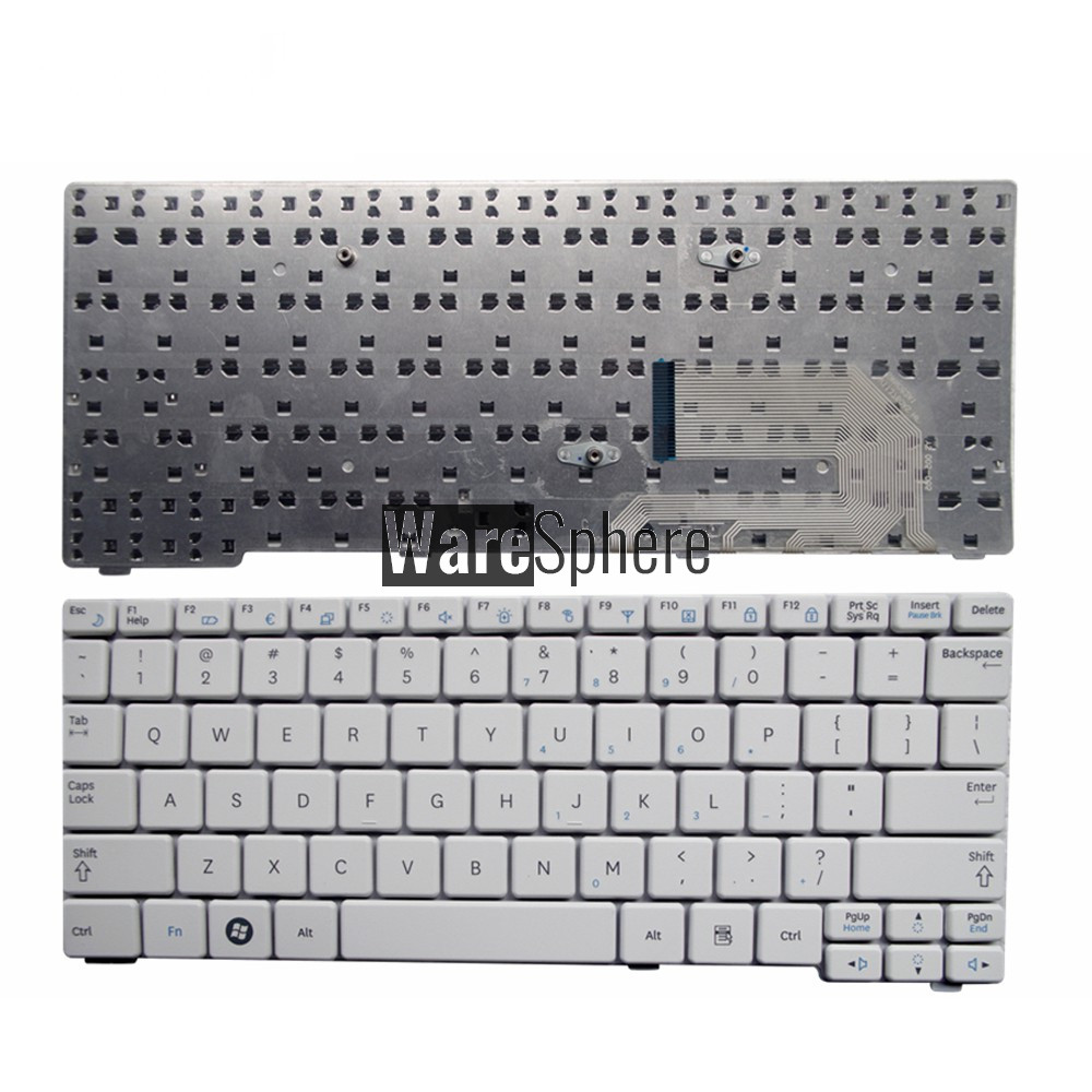 new US FOR Samsung N148P NB30P NP-N150 English laptop keyboard White color US layout notebook 