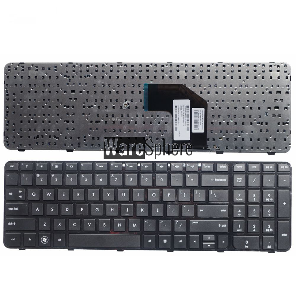 English keyboard For HP for Pavilion g6-2100 G6-2163sr AER36701010 R36 US black with frame 