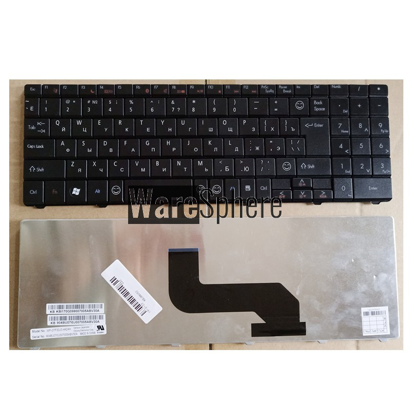 Russian laptop Keyboard for Gateway NV52 NV53 NV54 NV78 NV79 NV56 NV58 NV59 Black 