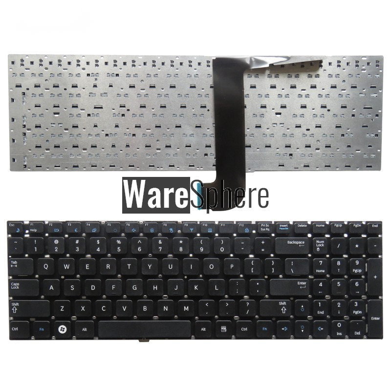 English Keyboard for Samsung NP RC528 RC530 Q530 Q560 US without frame black