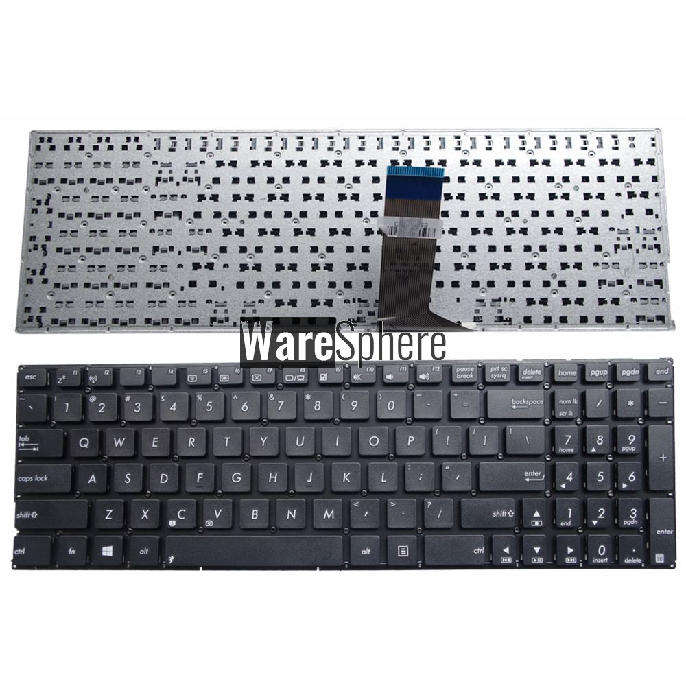 US laptop keyboard for ASUS X551 R513C X551C X551CA black 