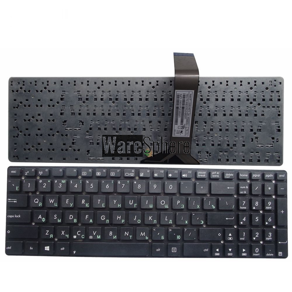 russian Keyboard for ASUS K55 K55A K55N K55V K55VJ K55VM A55VD K55VJ K55VS K55XI K55DE K55DR 0KNB0-6121RU00 A55 A55V RU