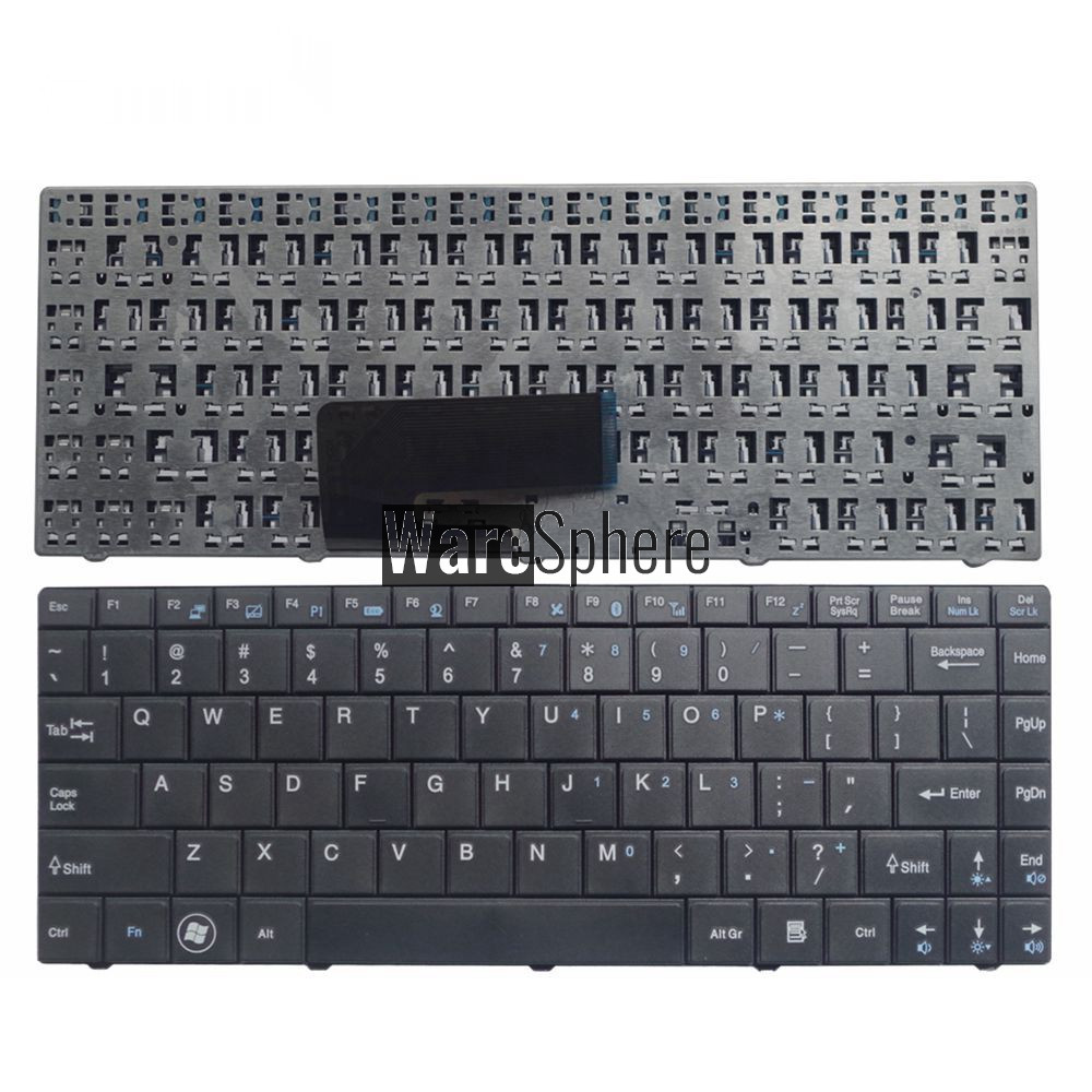 US laptop keyboard for MSI CX420 CX460 CX480 CR430 X420 N4205 FX400 FX420 CR420 CR400 black 