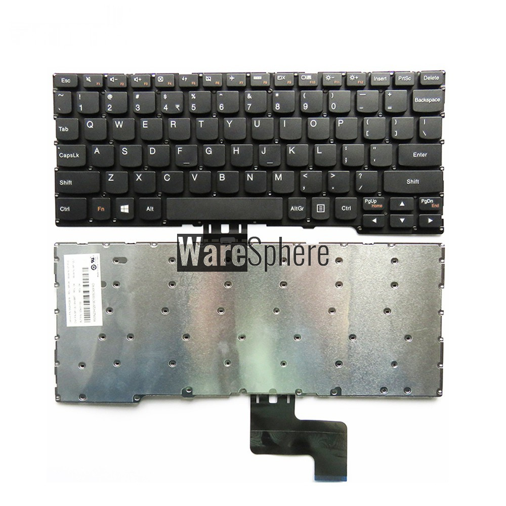 US Laptop Keyboard for Lenovo Yoga 3 11 (11) 80J8 300-11IBR 300-11IBY 700-11ISK YOGA311 700-11 710-11 replace English 