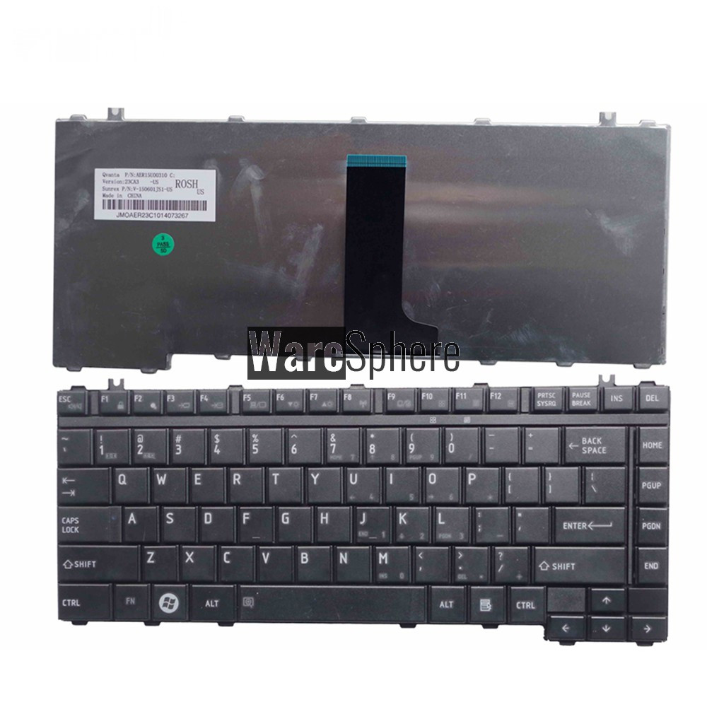 US new Laptop keyboard for Toshiba Satellite A300D A305 A305D L300 L305 L305D M300 English replace notebook keyboard 
