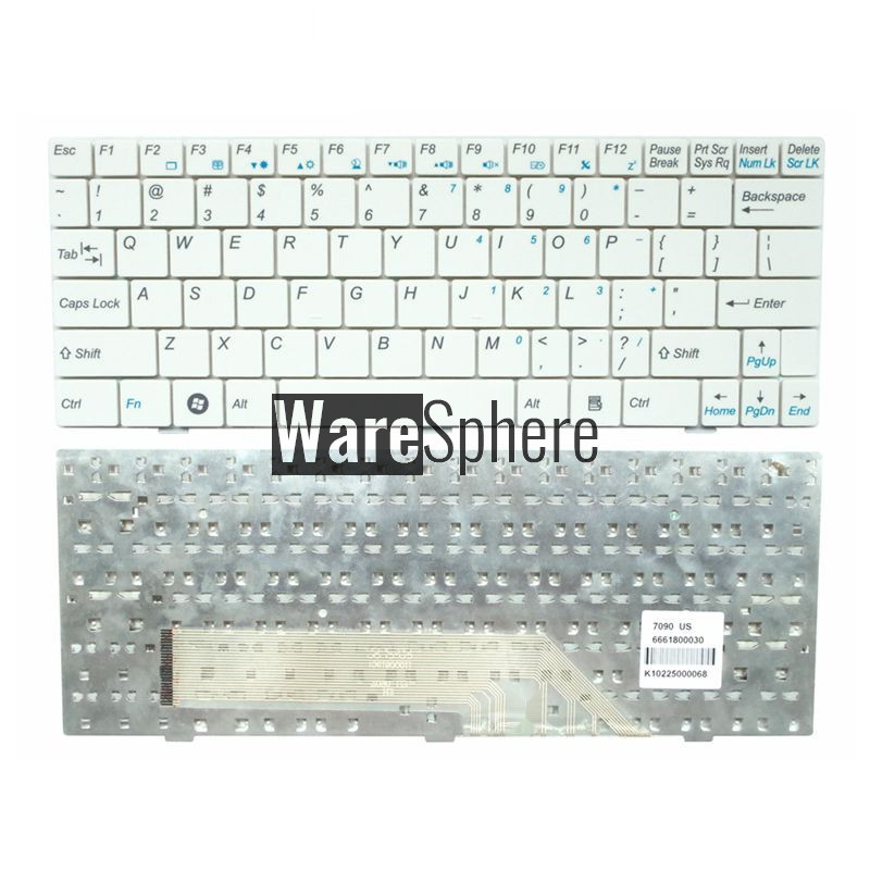 NEW US laptop keyboard for MSI U100 U100X N011 U160 U123 U90 U135 U165 MS-N011 U130 English replace notebook keyboard new