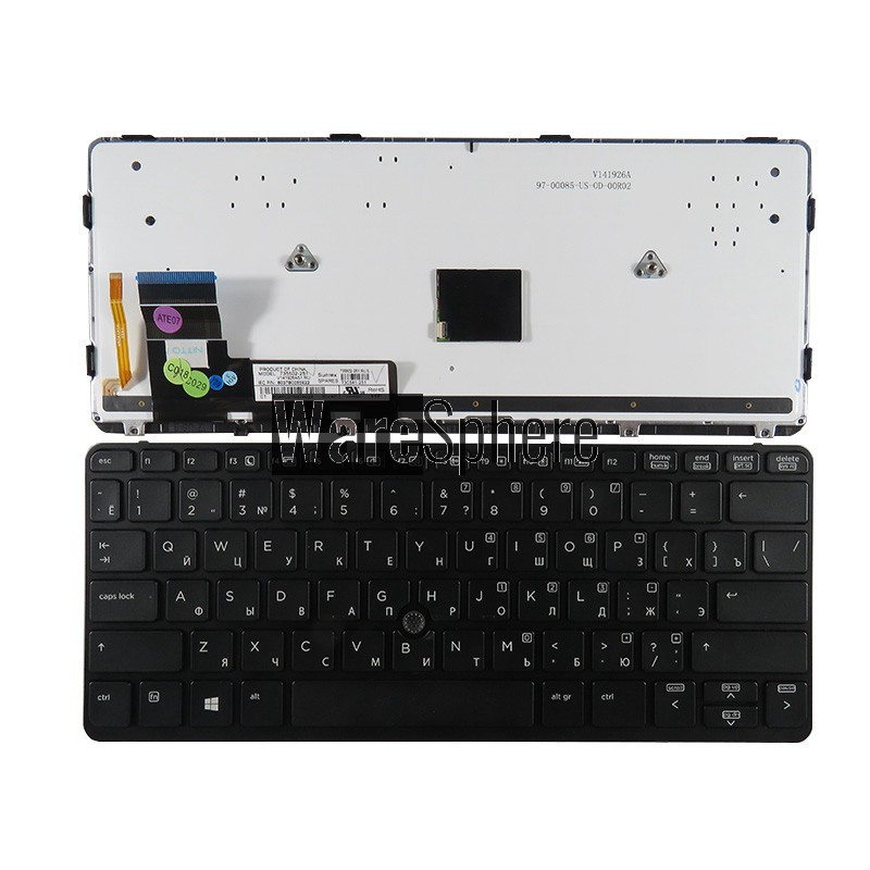 Russian RU Keyboard for HP for Elitebook 720 G1 ,720 G2 ,725 G2 , 820 G1 ,820 G2 black keyboard with backlit 