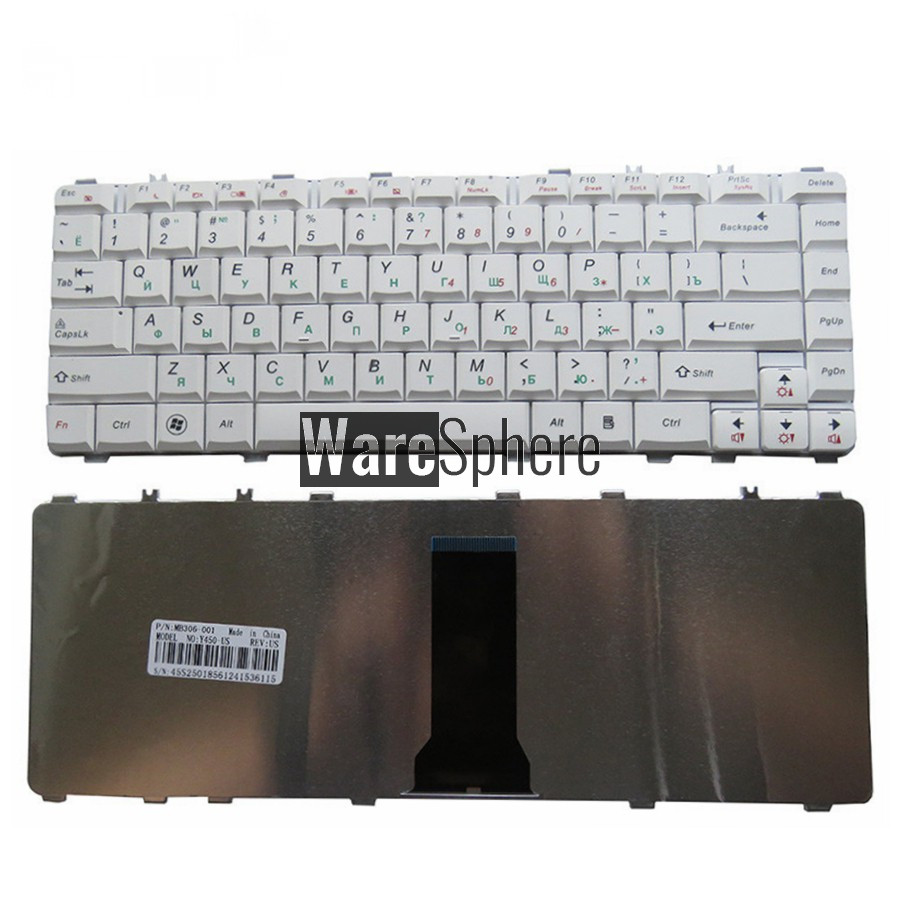 new Russian RU Keyboard for Lenovo Ideapad Y450 Y450A Y560AT Y450G Y550 Y550A V460 Y560D T560DT Y560P Y460N Y460NE Y460C 