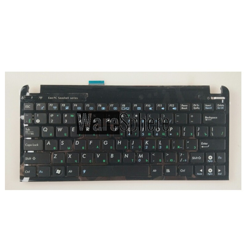 Russian laptop keyboard with C shell for ASUS EeePC 1015 1015PN 1015TX 1016P 1011PX 1011CH Palmrest RU   