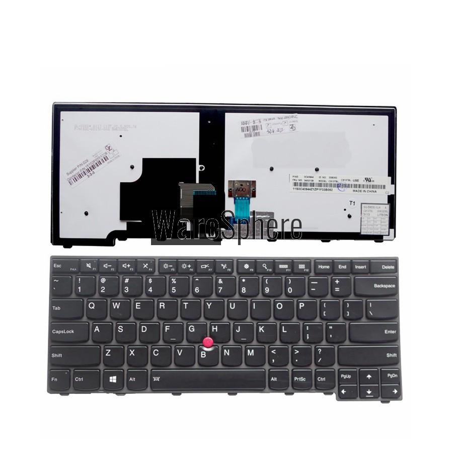 new US Backlight For Lenovo For IBM T440S T440P T440 E431 T431S E440 L440 T460 English laptop keyboard backlit 