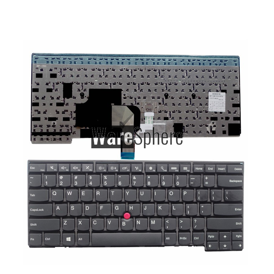 US laptop keyboard for LENOVO IBM T440S T440P T440 E431 T431S E440 L440 T450S T450 T460  no Backlit BLACK 