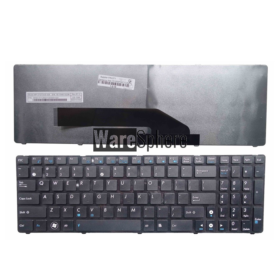 English Laptop keyboard FOR ASUS K70I K70ID F90 F50 F52 F52q X5DC X5DIJ X50IJ X5DIN K50 K50IN K61 P50 P50IJ F52 F52q US  