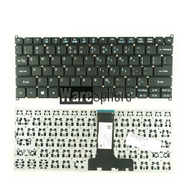 US Laptop Keyboard For ACER Aspire ES1-132 ES1-132-C37M C9N8 without frame English black keyboards 