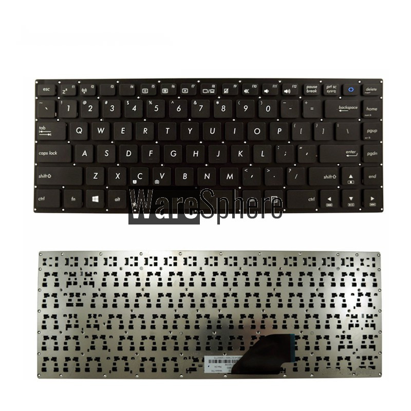 US Laptop Keyboard for Asus Transformer Book T300L T300LA Black 