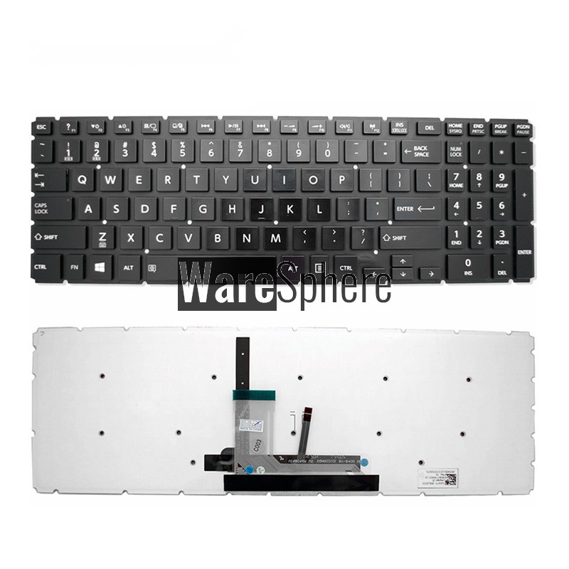 New FOR Toshiba Satellite S55T-B5335 S55T-B5382SM S55T-B5383SM Backlit Keyboard US backlight 