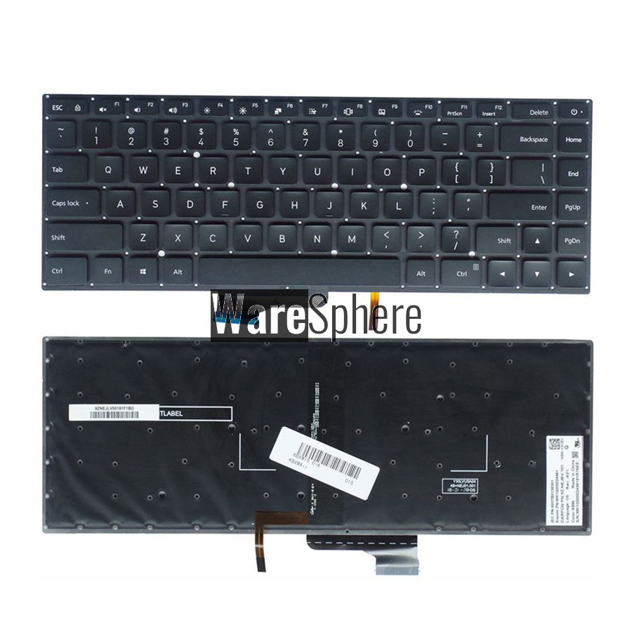 New keyboard for xiaom pro 15.6 inch backlight black US
