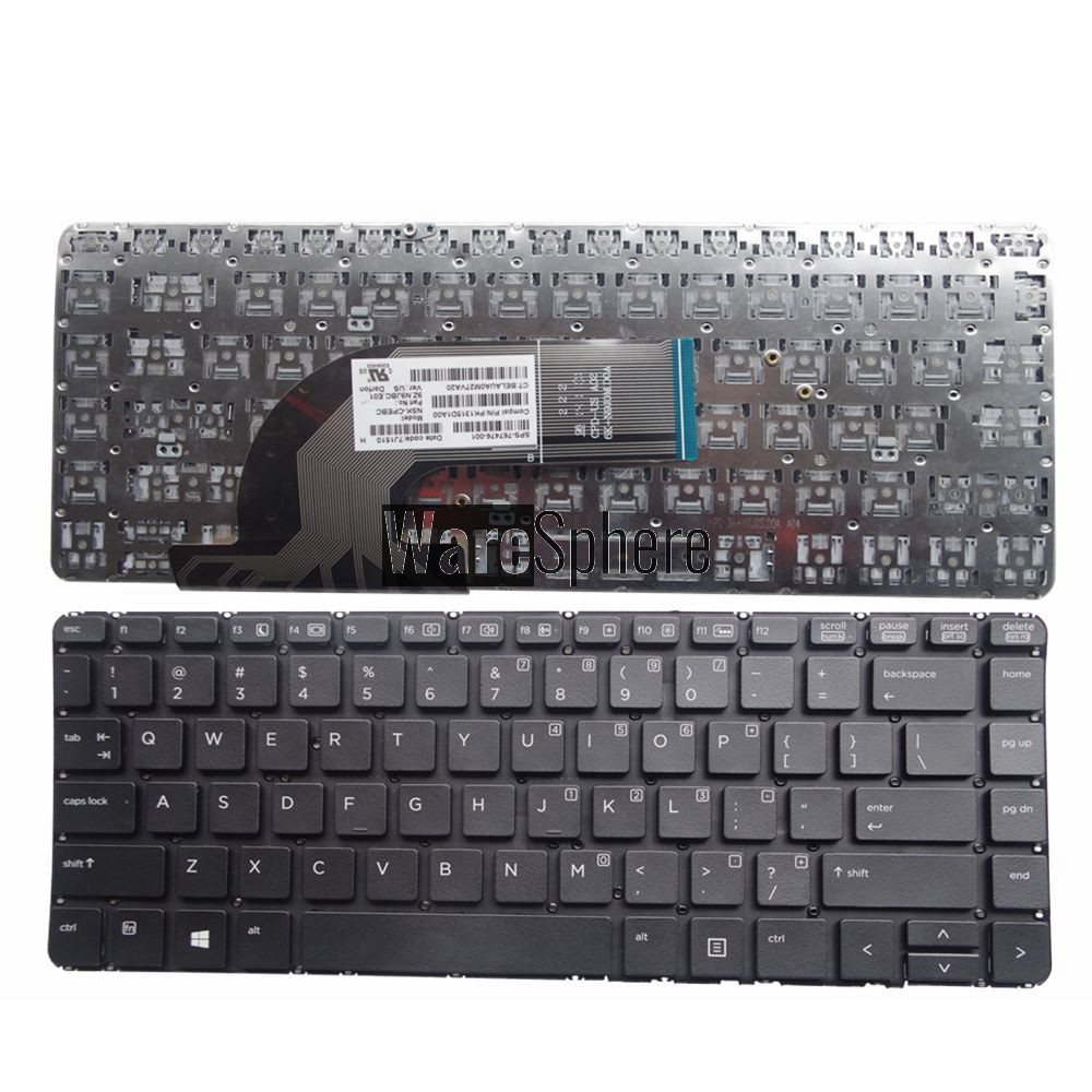 US keyboard fit FOR HP ProBook 430 G2 440 G0 440 G1 440 G2 445 G1 G2 738687-001 without frame 