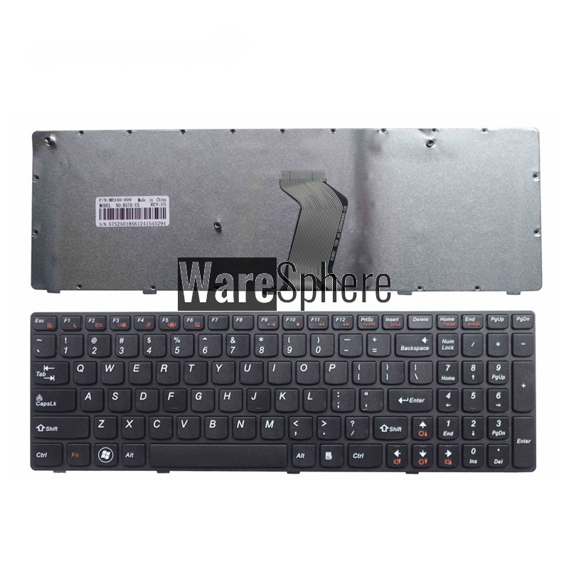 US Keyboard For Lenovo 25013385 MP-10A33US-6861 T4TQ-US MP-10A3 MP-0A Black 