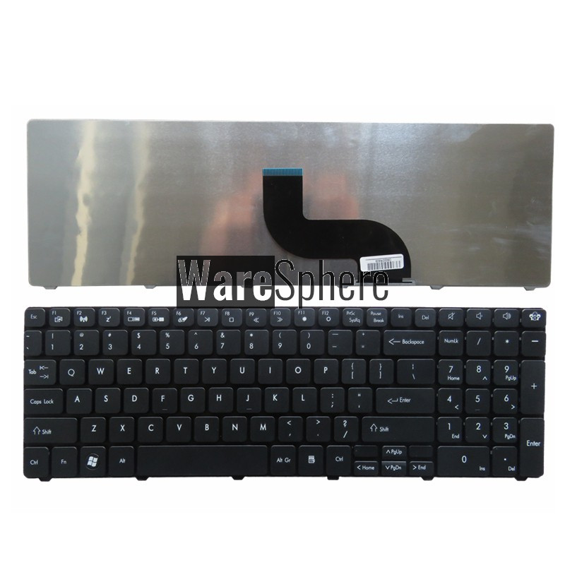 US Laptop Keyboard for Gateway PK130QG1B00 MP-09G33U4-6982W Black  