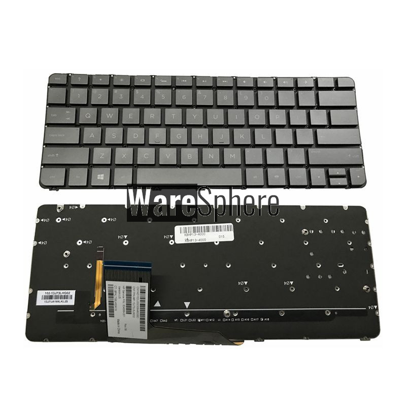 New US English Backlit Keyboard for HP Spectre x360 13-4200nl 13-4204ng 13-4203tu MP-13J73USJ9202 MP-13J73USJ9203 BLACK  