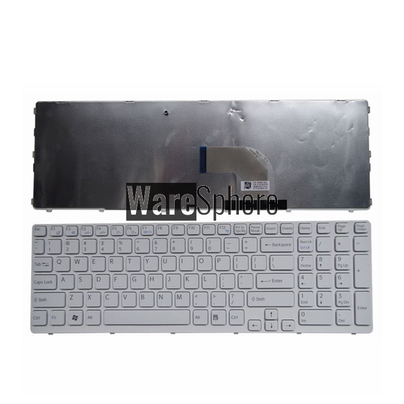 US Keyboard for SONY VAIO E15 SVE15 SVE1511A1E SVE1511A4E SVE1511B1E SVE-15 SVE1511 white 
