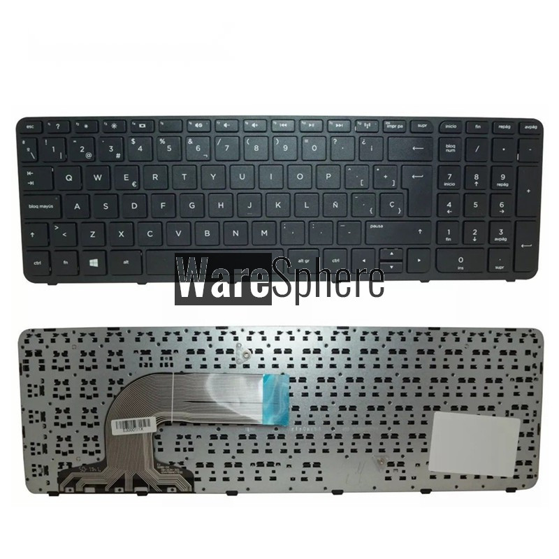 Spanish Keyboard  for HP Pavilion 15 15T 15-e 15-E000 15-N000 15-n100 15t-e000 15t-n100  Teclado SP Latin LA black